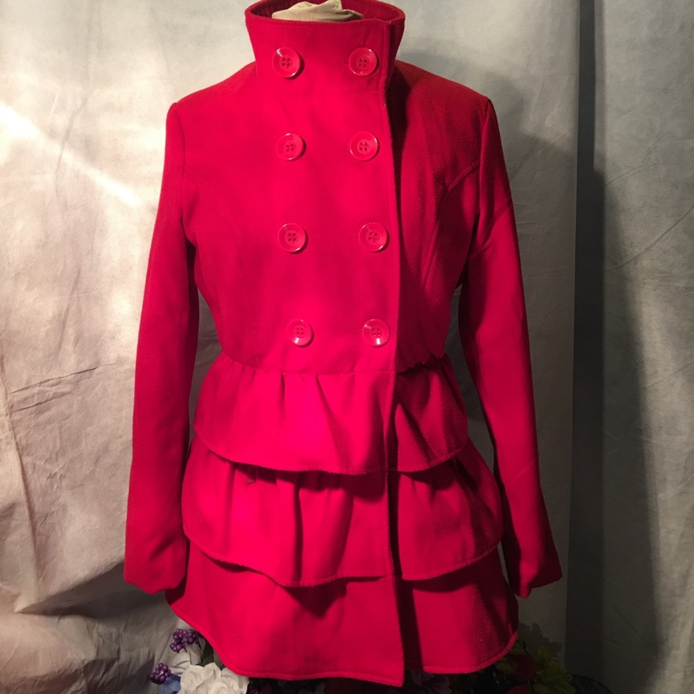 No Filter - Unique Ruffle Coat